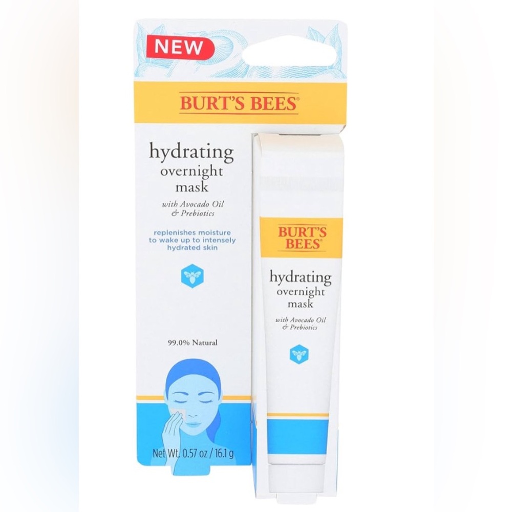 Burt’s Bees Hydrating Overnight Mask NWT